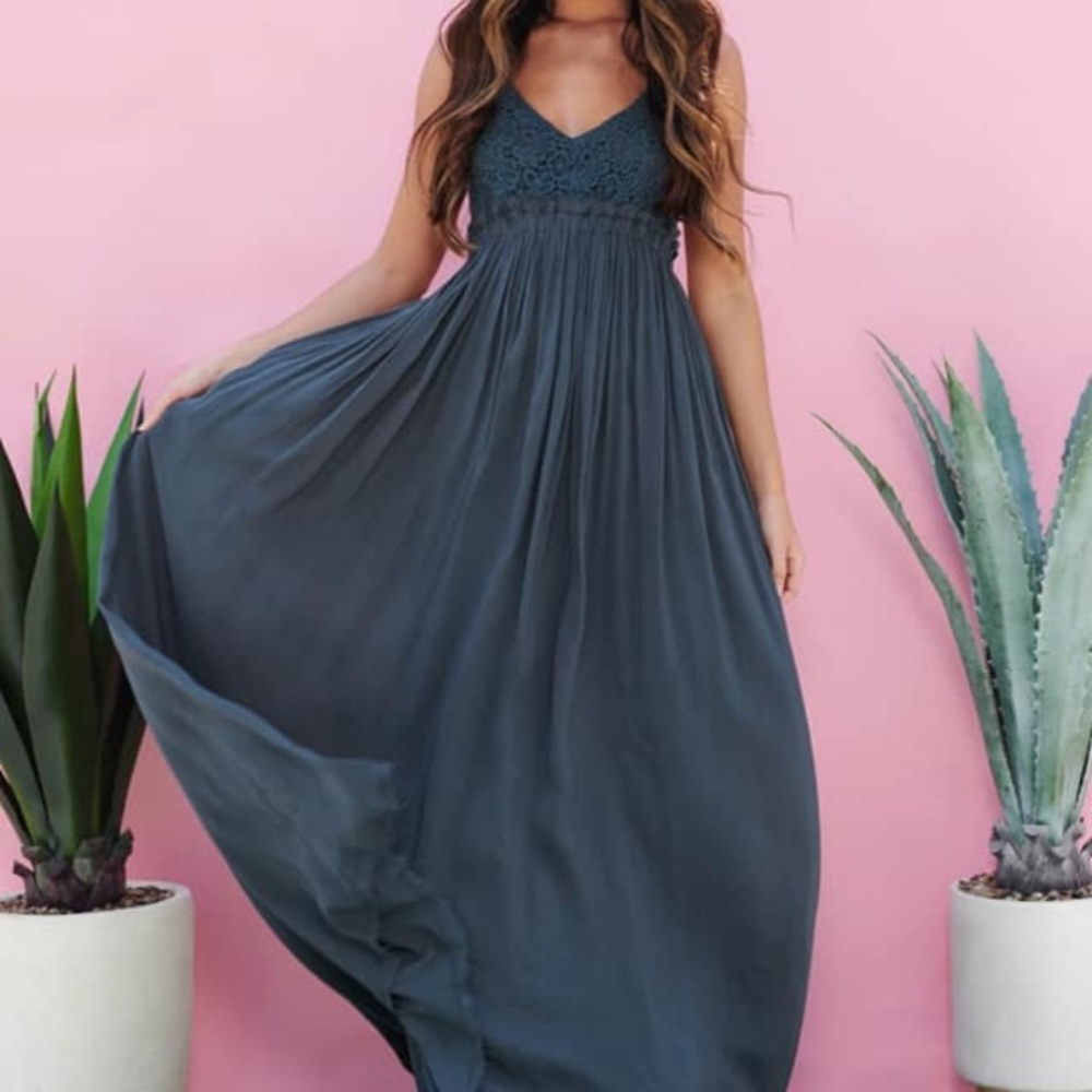Perfect blue maxi